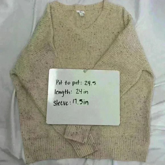 Knit Drop Shoulder Sweater Fall Cozy - Picture 8 of 8